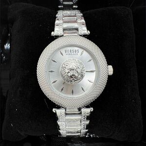 Versace Versus Lion Silver Watch